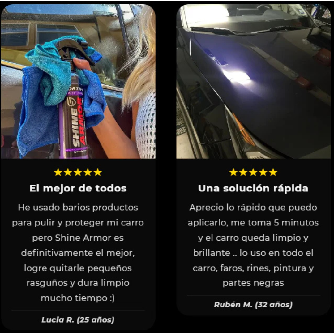 ProtectSpray™ - Spray Premium Cerámico CERA RESTAURADORA DE PINTURA, BRILLO Y DISMIUYE RASGUÑOS