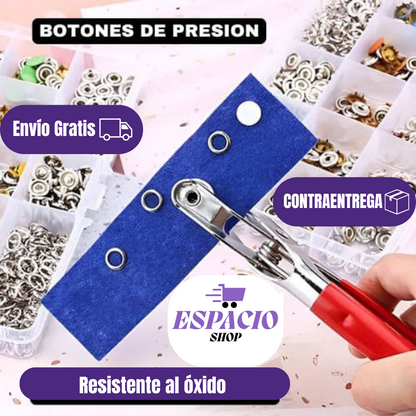 ¡Kit de Alicate +100 Botones GRATIS (Incluye más de 200)!