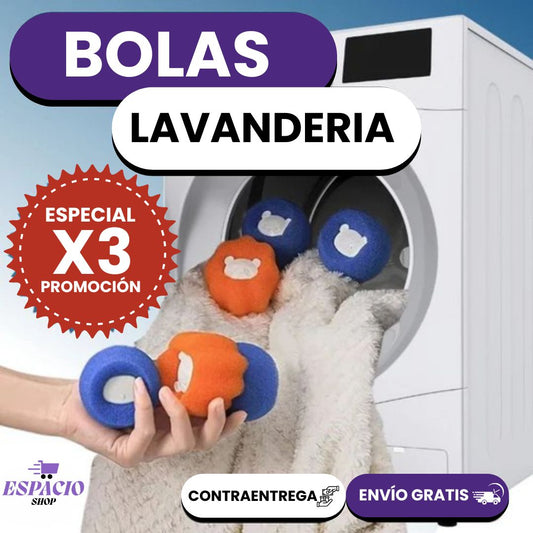 PROMOCIÓN X3 BOLAS DE LAVANDERIA