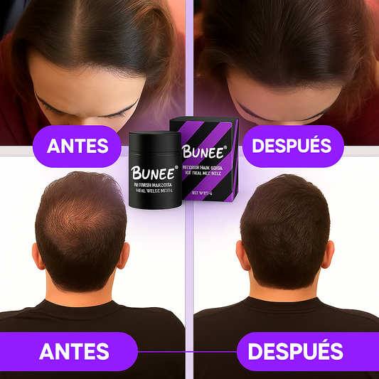 BUNEE®°| CAMUFLAJE CAPILAR INSTANTANEO
