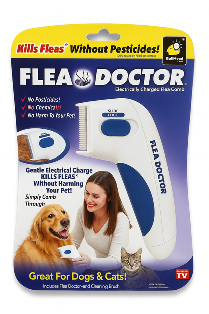 Cepillo Eléctrico 100% Seguro para Mascotas