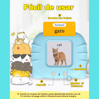 VerbaLingo™ + 224 Tarjetas en español e ingles GRATIS