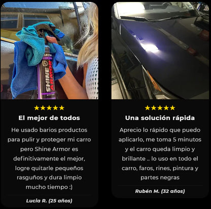 ProtectSpray™ - Spray Premium Cerámico CERA RESTAURADORA DE PINTURA, BRILLO Y DISMIUYE RASGUÑOS